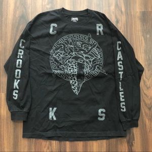 Crooks & Castles 3M L/S tee size XL